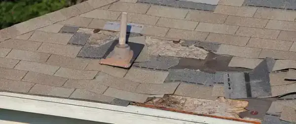 Shingle and flashing repair